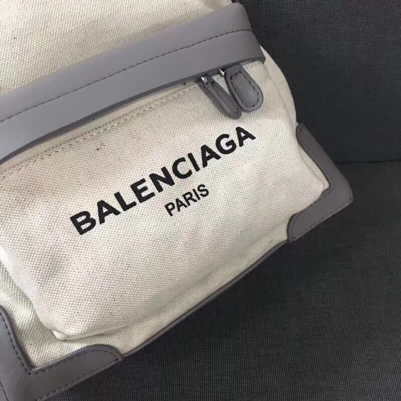 BALENCIAG巴黎世家 專櫃同步升級版 最新系列 Le Dix Money 帆布配牛皮 雙肩包 小號  BL1460